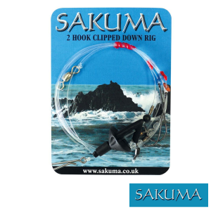 Sakuma 2 Hook Clipped Down Rig